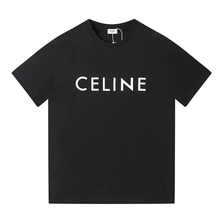 Letter Pattern Short Sleeve T Shirt-1932