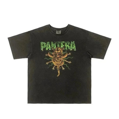 Retro short sleeve T Men's T-shirt-2771