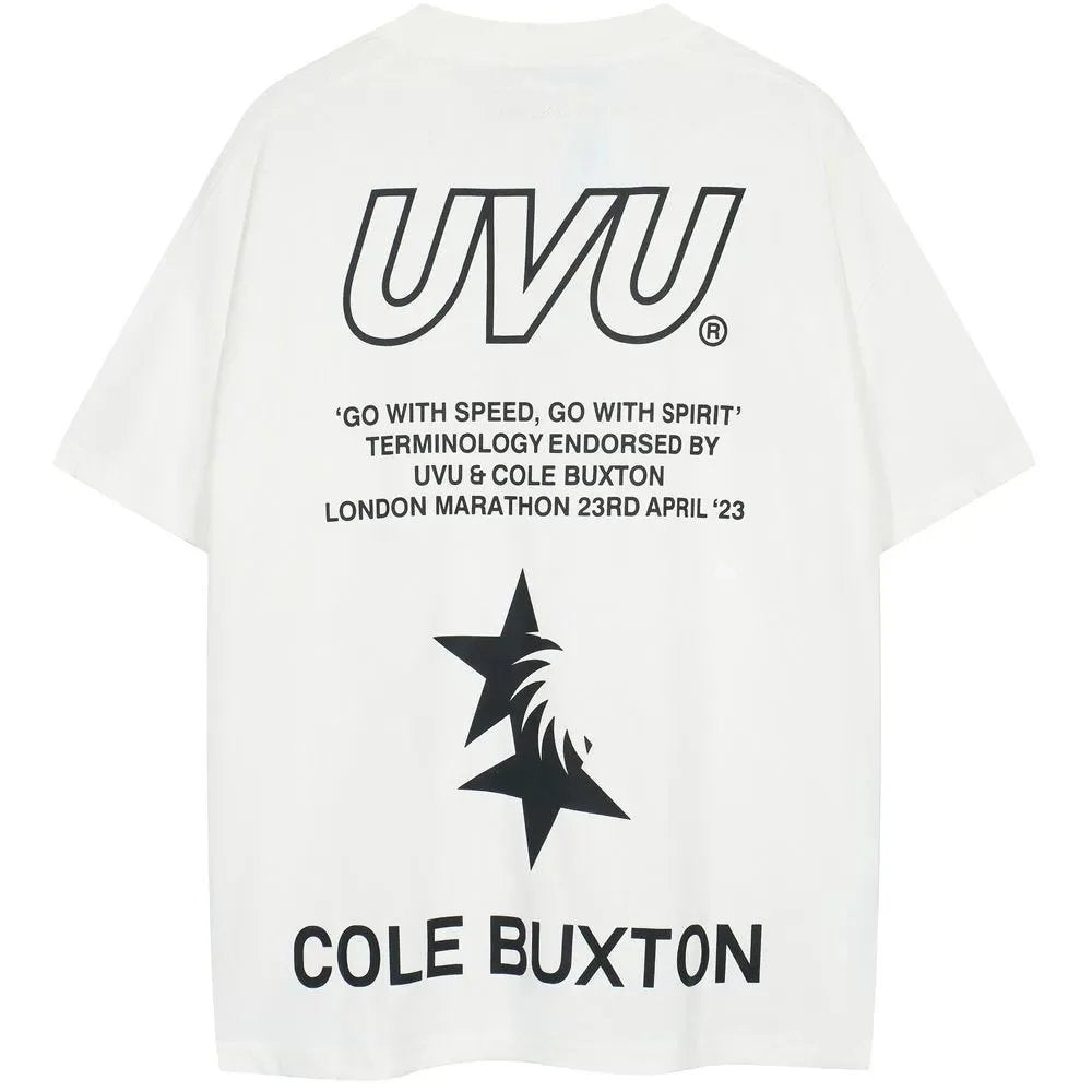 American-style Loose-fitting Pure Cotton Short Sleeve T Shirt-2847