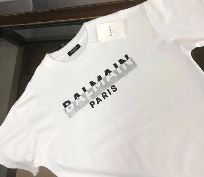 BA*LMAIN Printed Letters T Shirt-0843