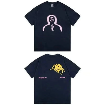 American Style Trendy Versatile T Shirt-1096