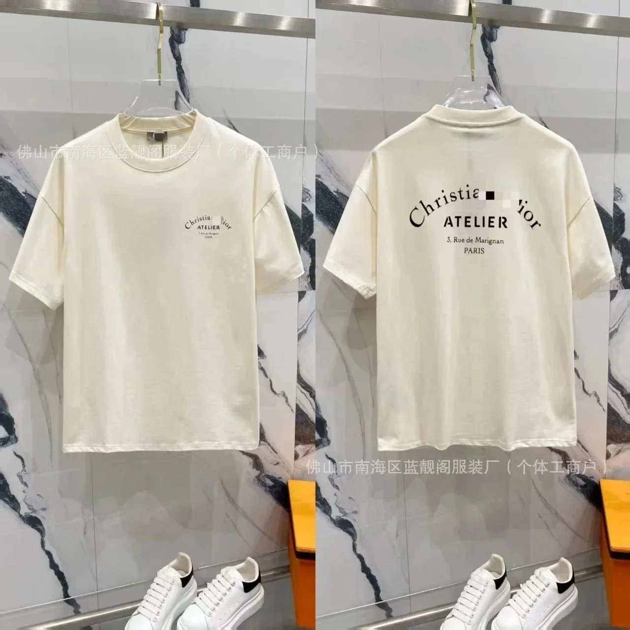 Short Sleeve Internet Celebrity Versatile T Unisex T-Shirt-1999