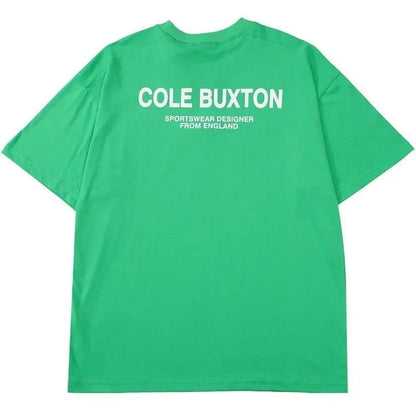 American-style Loose-fitting Pure Cotton Short Sleeve T Shirt-2847