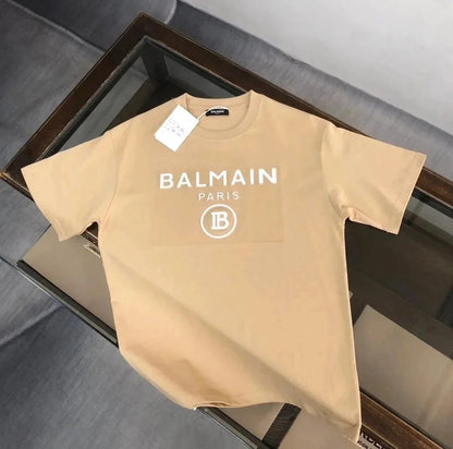 BA*LMAIN Printed Letters T Shirt-0843