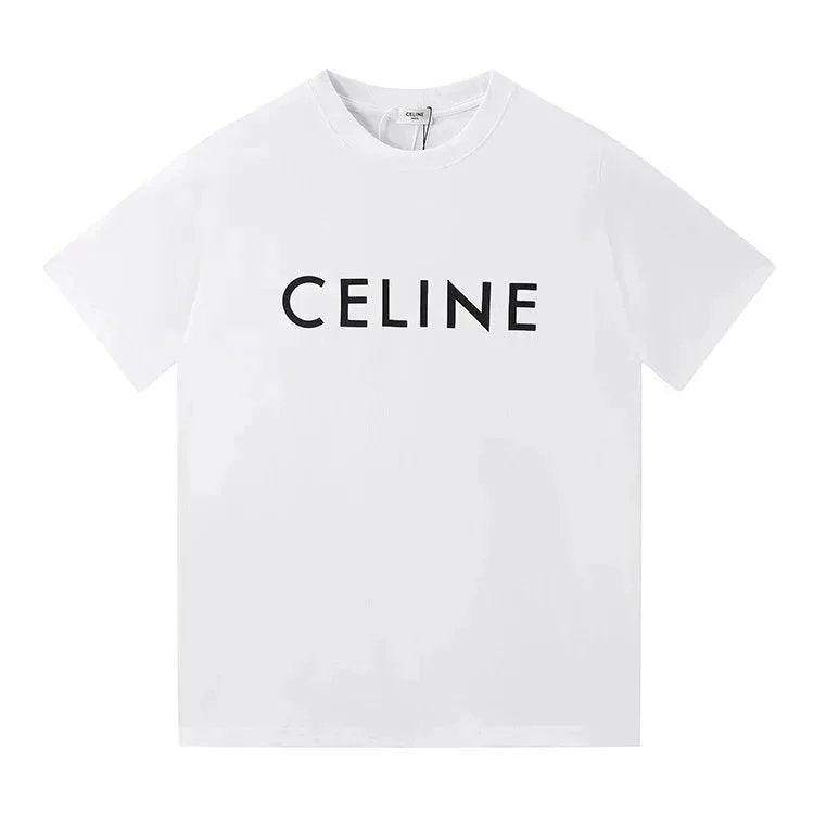 Letter Pattern Short Sleeve T Shirt-1932