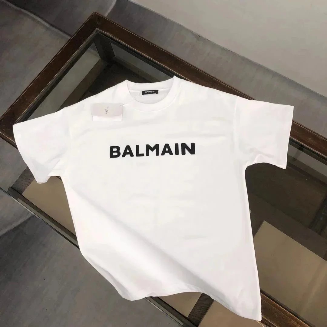 BA*LMAIN Printed Letters T Shirt-0843