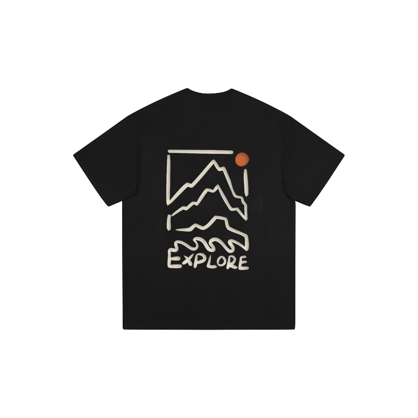 Classic Trendy Versatile T Shirt-1313