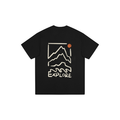 Classic Trendy Versatile T Shirt-1313