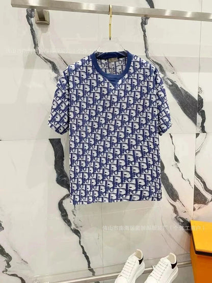 Short Sleeve Internet Celebrity Versatile T Unisex T-Shirt-1999