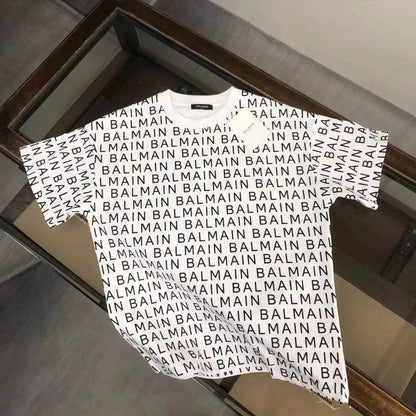 BA*LMAIN Printed Letters T Shirt-0843