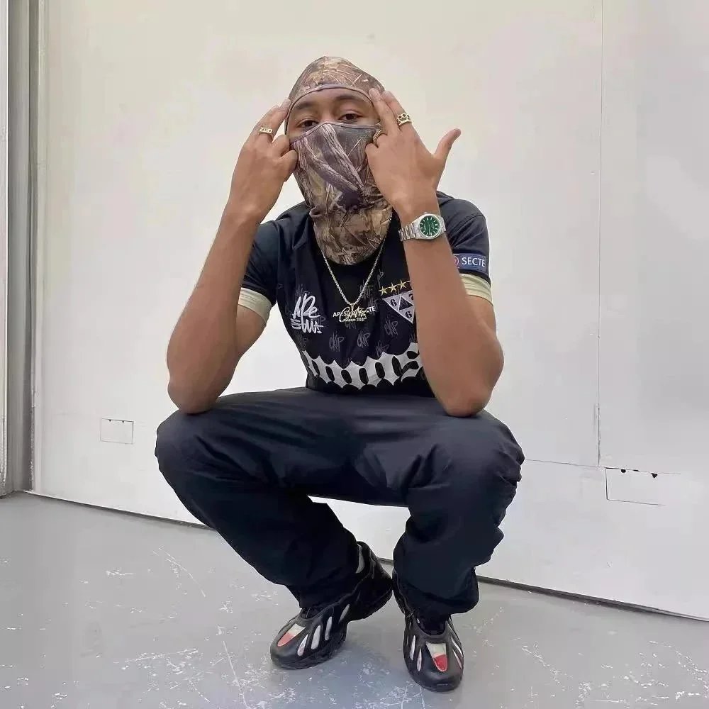 Apeshit Short Sleeve Jersey T T-shirt Sports Casual Embroidered Logo European and American Stars jersey Hip-Hop Street Style-1064