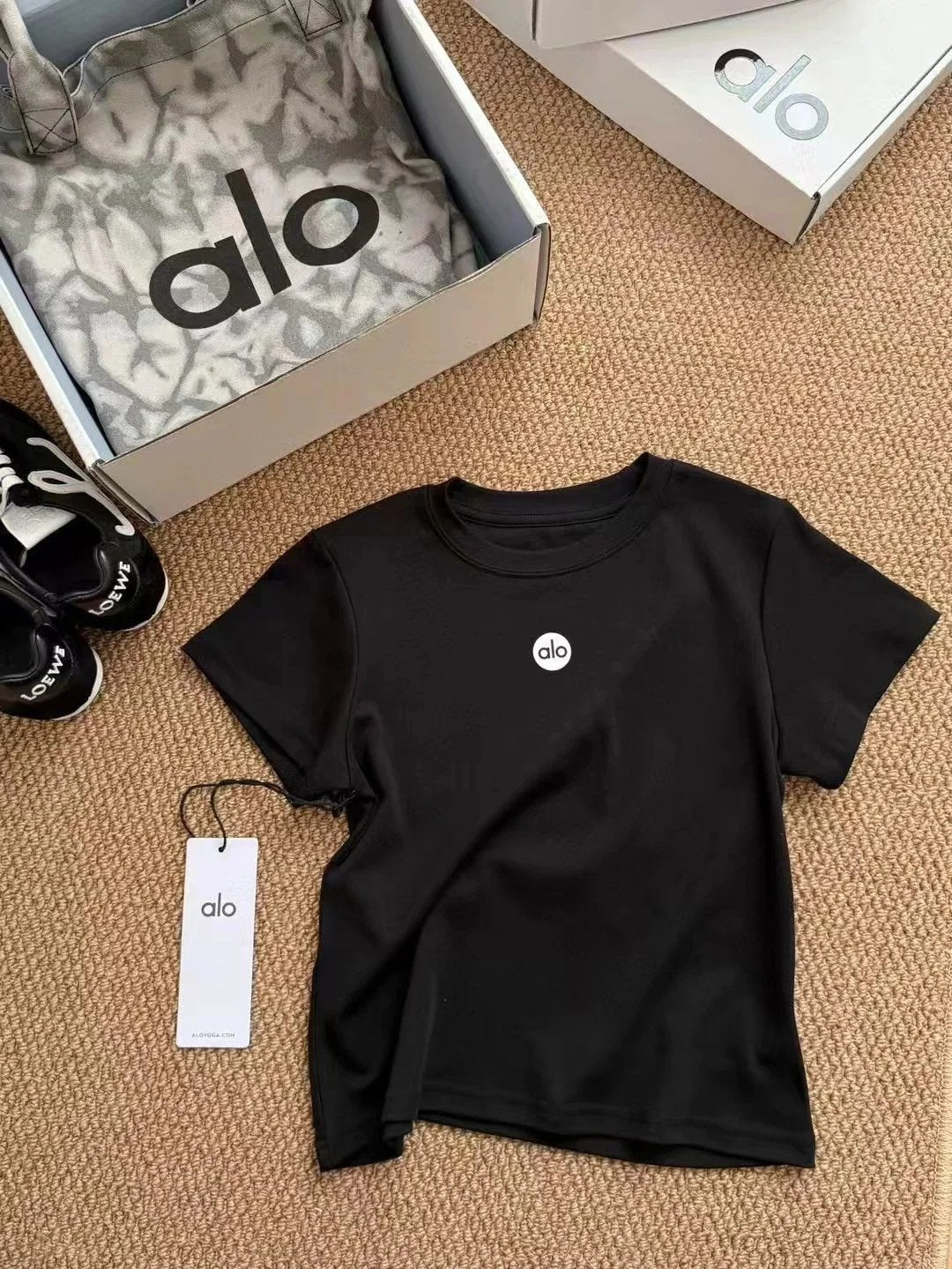 2025Spring and Summer New Simple Printed Slim Fit Round Neck Simple Letter Versatile Short Sleeve Casual T Shirt-2578