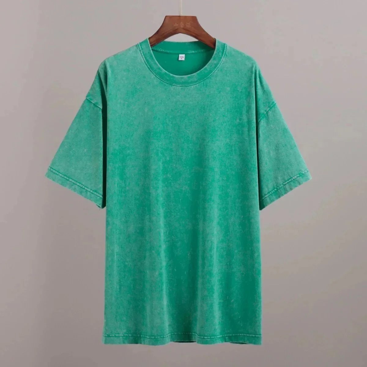 Women's Yoga Clothing European and American Loose Casual Short Sleeve T T-shirt Round Neck Washed Brushed Breathable Sports Top-2568