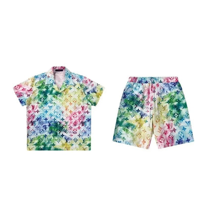 New Summer Trendy Short Sleeve Set-1190